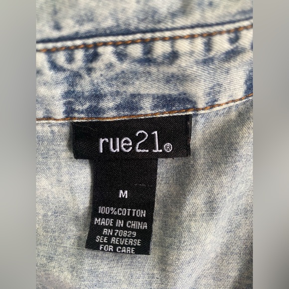 Rue21 Jean Dress - Picture 4 of 5